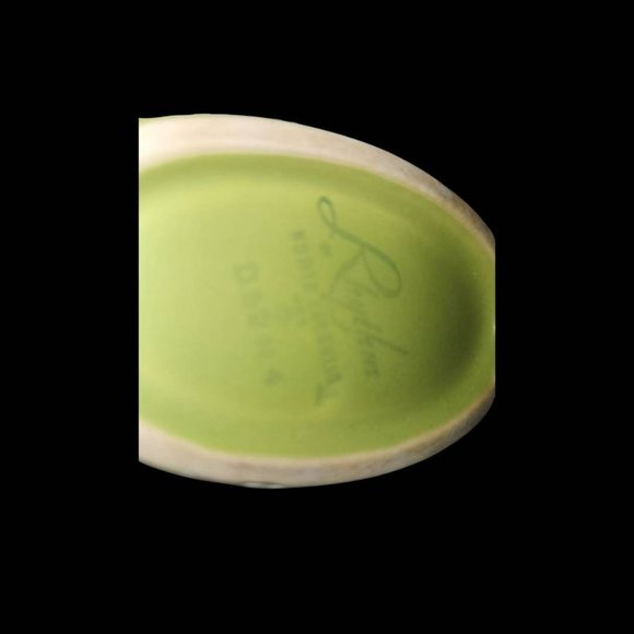 Vintage Fiestaware Rhythm Homer Laughlin Gravy Boat Chartreuse - Picture 4 of 4